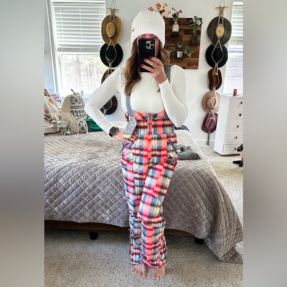 ALL PREPPED SKI BIB BY FREE PEOPLE - Picture 5 of 12